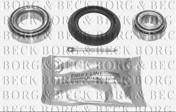 BORG & BECK BWK026 Комплект підшипника ступиці колеса