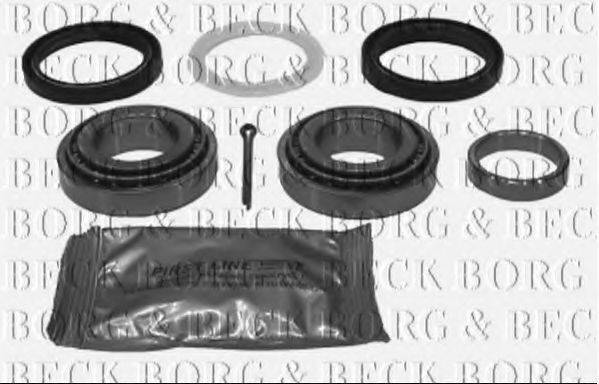 BORG & BECK BWK027 Комплект підшипника ступиці колеса