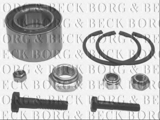 BORG & BECK BWK040 Комплект підшипника ступиці колеса