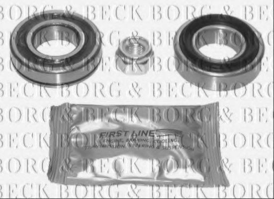 BORG & BECK BWK047 Комплект підшипника ступиці колеса