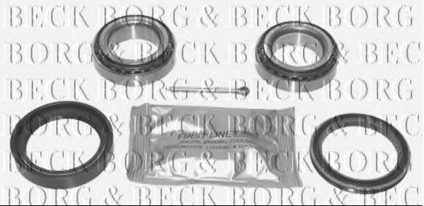 Комплект підшипника ступиці колеса BORG & BECK BWK051