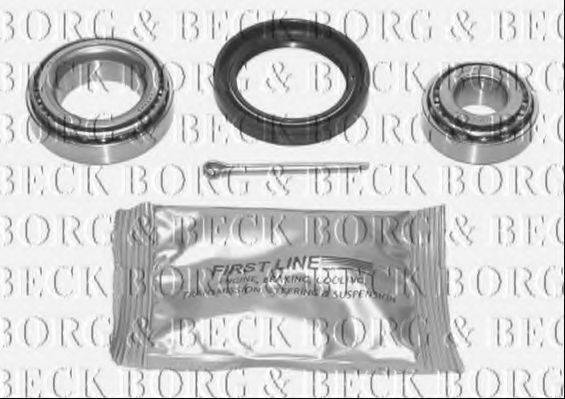 BORG & BECK BWK055 Комплект підшипника ступиці колеса