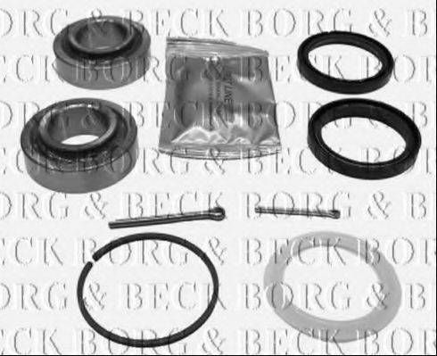 BORG & BECK BWK062 Комплект підшипника ступиці колеса