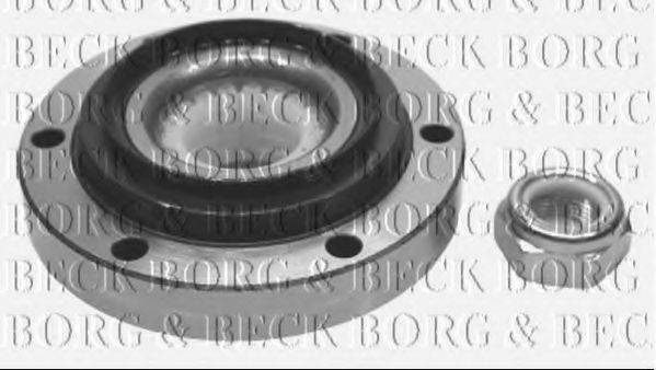 BORG & BECK BWK071 Комплект підшипника ступиці колеса
