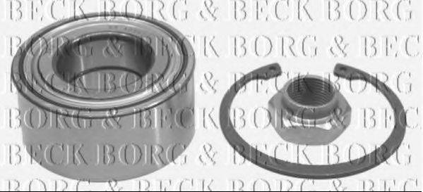 BORG & BECK BWK075 Комплект підшипника ступиці колеса
