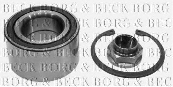 BORG & BECK BWK076 Комплект підшипника ступиці колеса