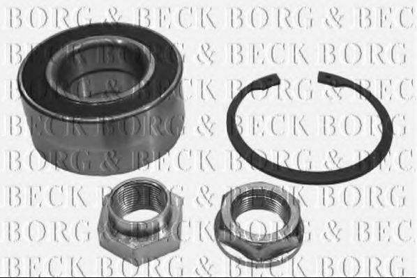 BORG & BECK BWK084 Комплект підшипника ступиці колеса