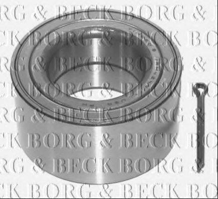 Комплект підшипника ступиці колеса BORG & BECK BWK1000