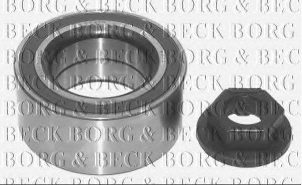 BORG & BECK BWK1012 Комплект підшипника ступиці колеса