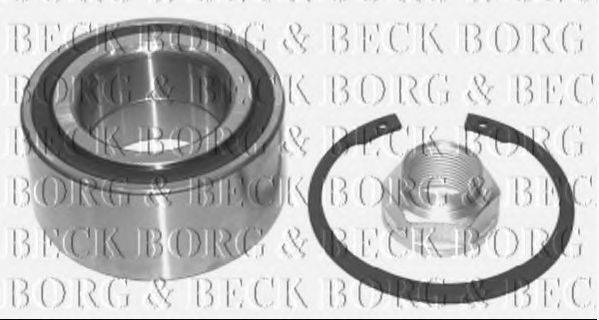 BORG & BECK BWK1021 Комплект підшипника ступиці колеса