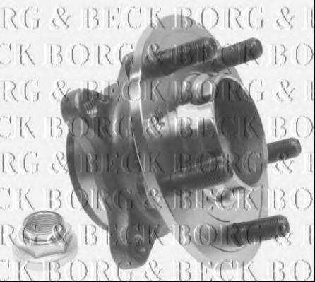 Комплект підшипника ступиці колеса BORG & BECK BWK1084