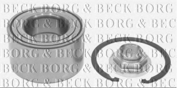BORG & BECK BWK1114 Комплект підшипника ступиці колеса