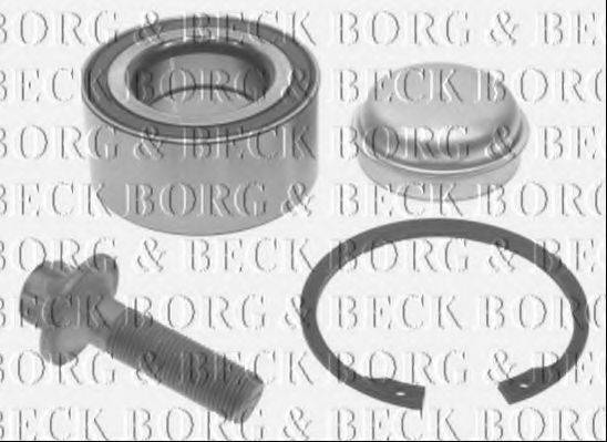 Комплект підшипника ступиці колеса BORG & BECK BWK1124