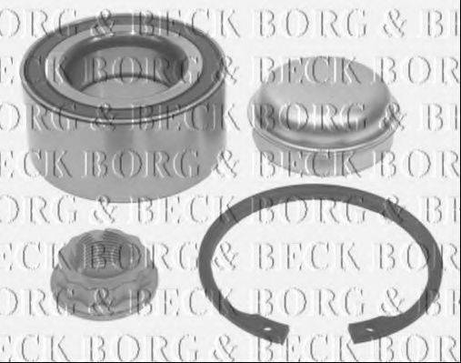 Комплект подшипника ступицы колеса BORG & BECK BWK1125