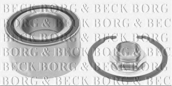 BORG & BECK BWK1162 Комплект подшипника ступицы колеса