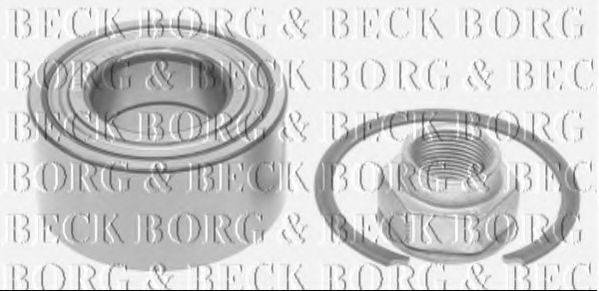 BORG & BECK BWK1176 Комплект подшипника ступицы колеса