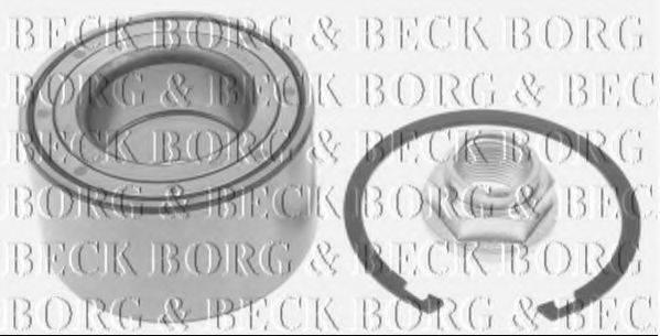 BORG & BECK BWK1185 Комплект підшипника ступиці колеса
