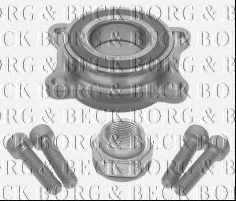 Комплект подшипника ступицы колеса BORG & BECK BWK1231