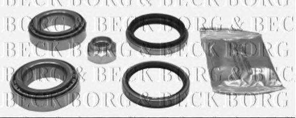 BORG & BECK BWK124 Комплект підшипника ступиці колеса