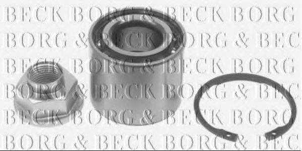 BORG & BECK BWK1243 Комплект підшипника ступиці колеса