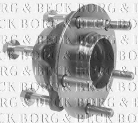 Комплект подшипника ступицы колеса BORG & BECK BWK1247