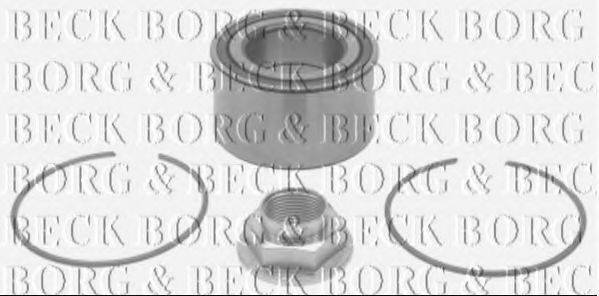 BORG & BECK BWK1249 Комплект підшипника ступиці колеса