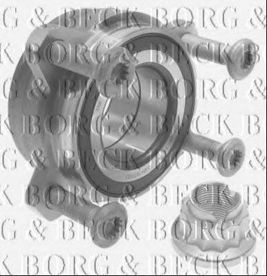 BORG & BECK BWK1263 Комплект подшипника ступицы колеса