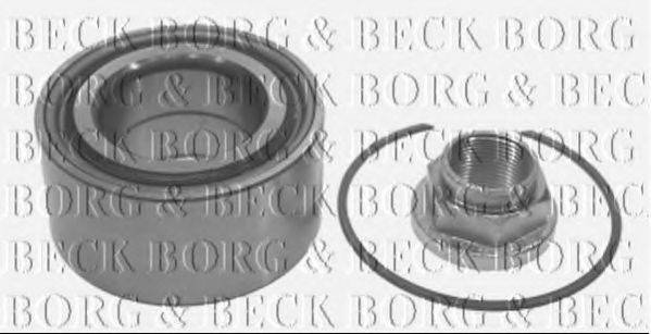 BORG & BECK BWK127 Комплект підшипника ступиці колеса