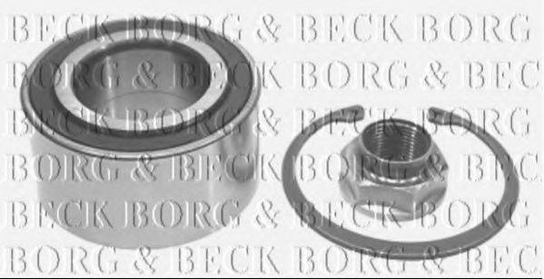 Комплект підшипника ступиці колеса BORG & BECK BWK128
