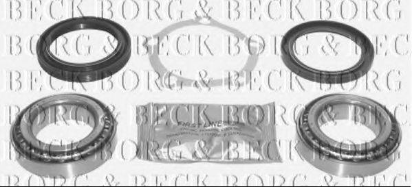 BORG & BECK BWK133 Комплект підшипника ступиці колеса