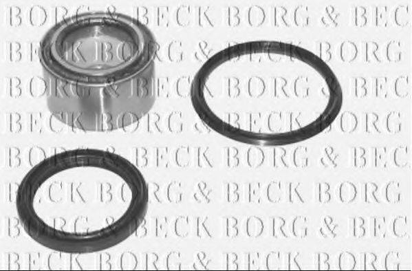 BORG & BECK BWK139 Комплект підшипника ступиці колеса