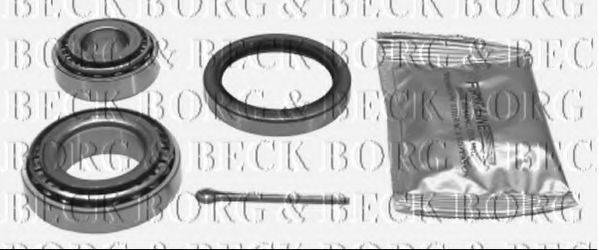 BORG & BECK BWK147 Комплект підшипника ступиці колеса
