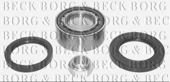 BORG & BECK BWK165 Комплект підшипника ступиці колеса