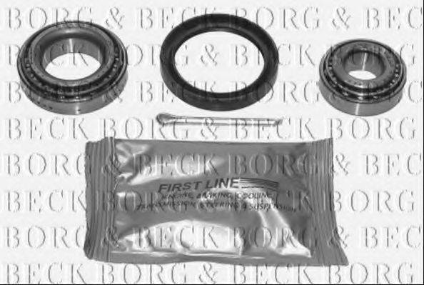 BORG & BECK BWK189 Комплект підшипника ступиці колеса