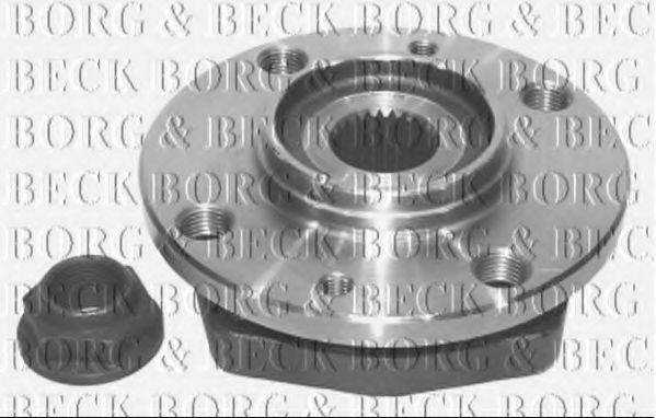 BORG & BECK BWK277 Комплект подшипника ступицы колеса