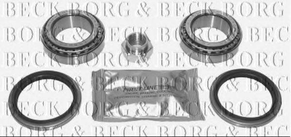 Комплект подшипника ступицы колеса BORG & BECK BWK280