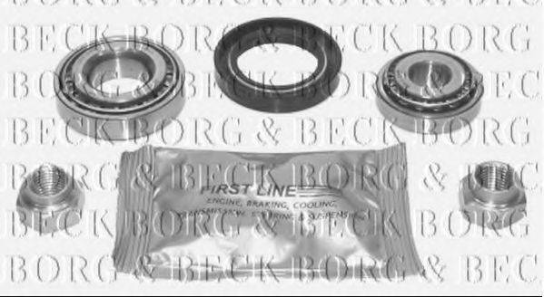BORG & BECK BWK284 Комплект підшипника ступиці колеса