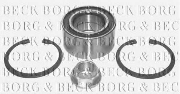 BORG & BECK BWK293 Комплект підшипника ступиці колеса