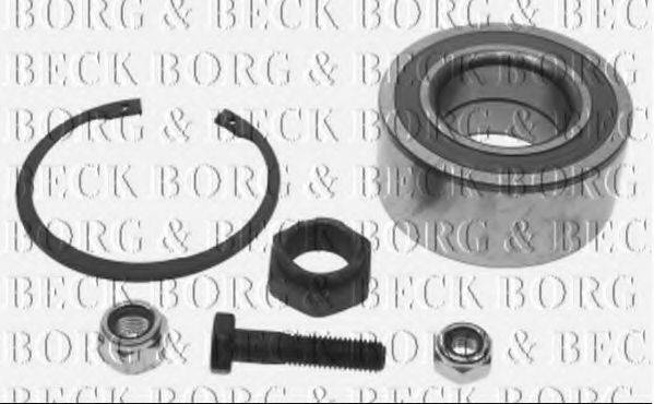 Комплект підшипника ступиці колеса BORG & BECK BWK299