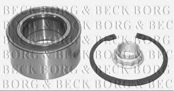 BORG & BECK BWK334 Комплект підшипника ступиці колеса