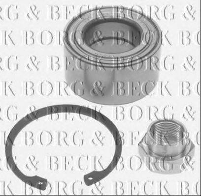 BORG & BECK BWK342 Комплект підшипника ступиці колеса