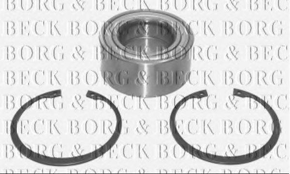 BORG & BECK BWK344 Комплект підшипника ступиці колеса