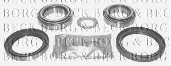 BORG & BECK BWK366 Комплект підшипника ступиці колеса