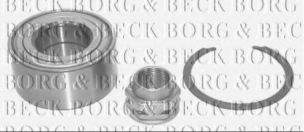 BORG & BECK BWK369 Комплект подшипника ступицы колеса