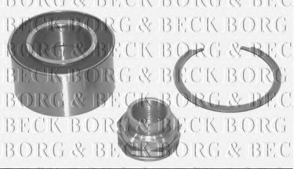 BORG & BECK BWK390 Комплект подшипника ступицы колеса