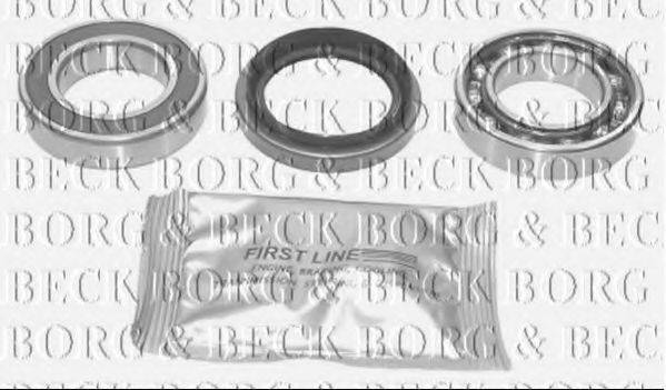 BORG & BECK BWK446 Комплект підшипника ступиці колеса