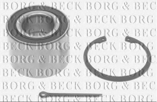 BORG & BECK BWK451 Комплект підшипника ступиці колеса