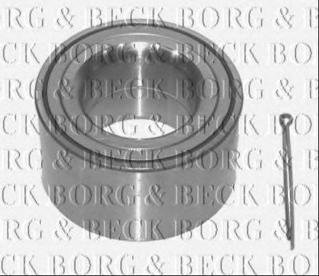 BORG & BECK BWK498 Комплект підшипника ступиці колеса