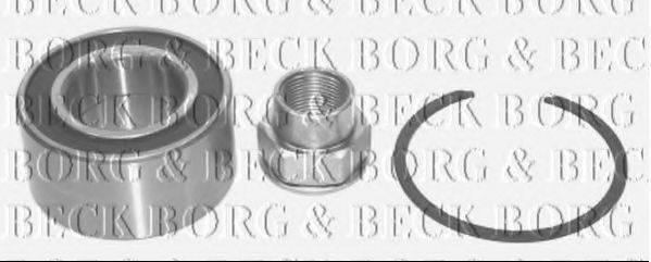 BORG & BECK BWK506 Комплект підшипника ступиці колеса