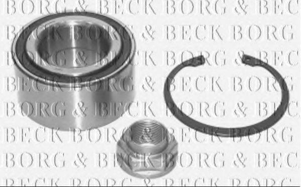 BORG & BECK BWK533 Комплект подшипника ступицы колеса
